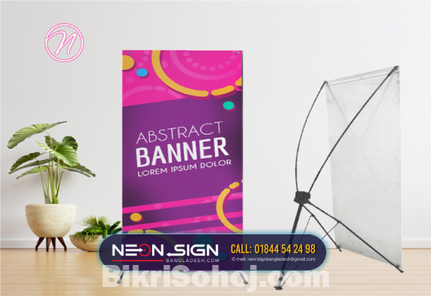 Best X Stand Roll up Banner X Banner and Pop up Stand Price